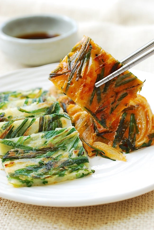 Korean Chive Pancake (Buchujeon) | Pickled Plum