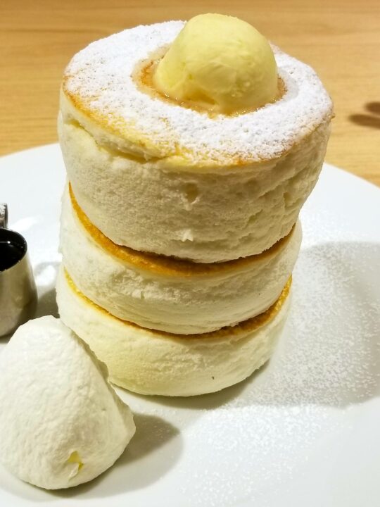 fluffy Japanese soufflé pancakes (and extra…) —