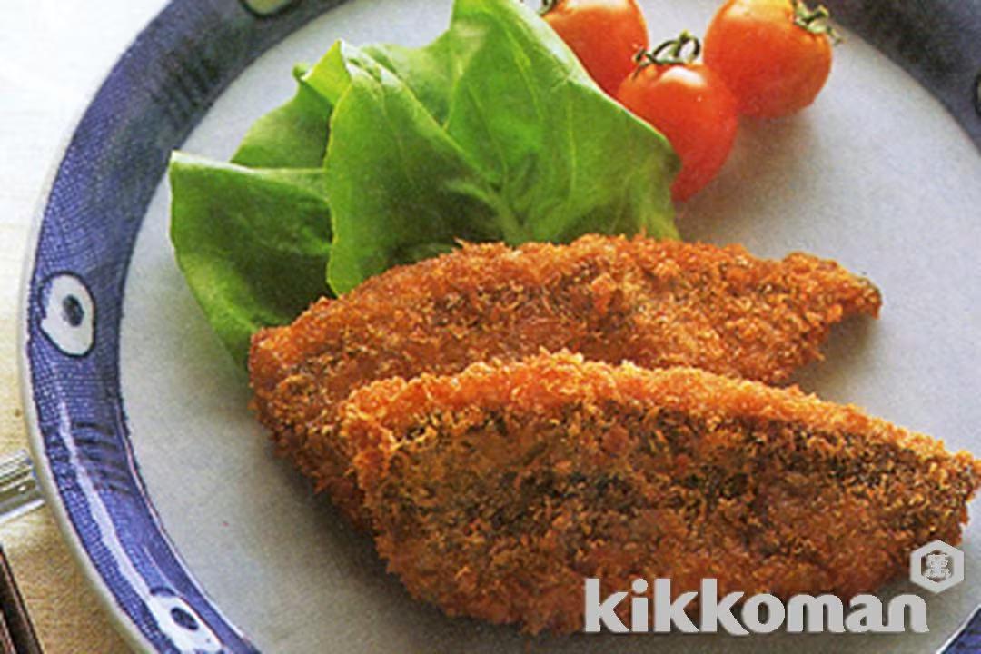 Fried Horse Mackerel (Aji Fry) あじのフライ • Simply One Cookbook