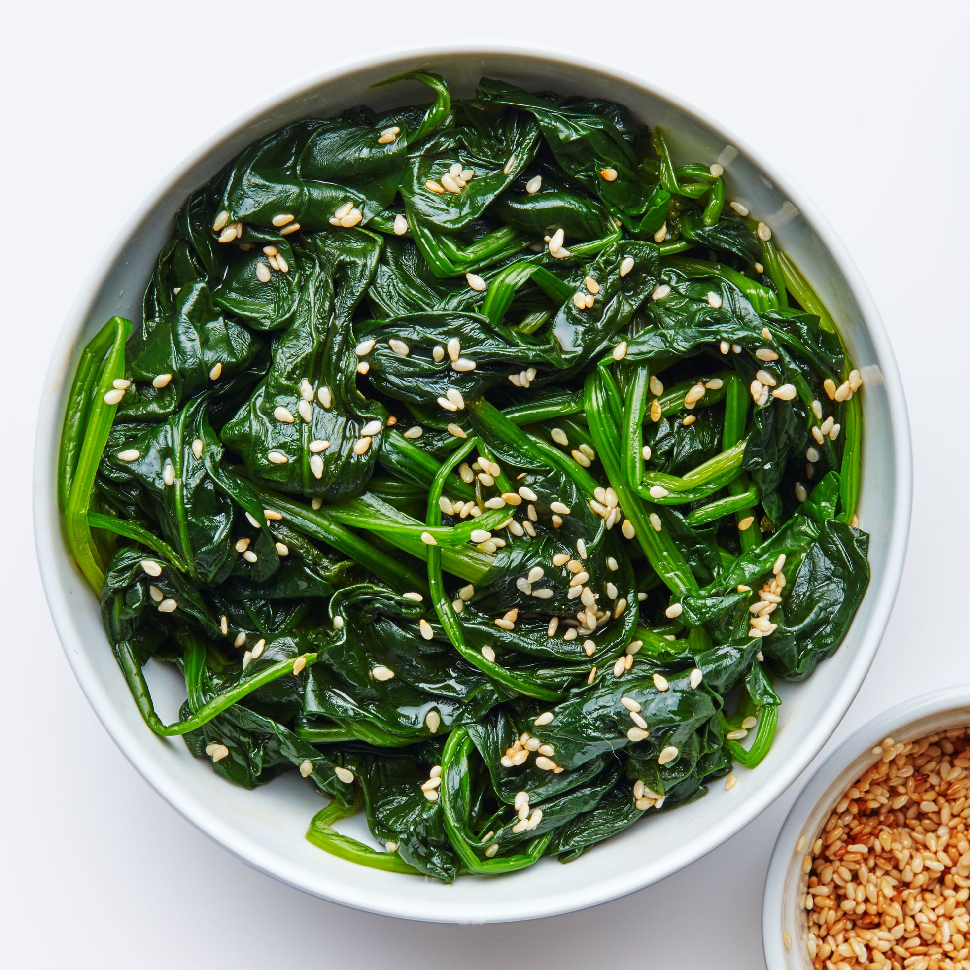 Korean Spinach Aspect Dish (Sigeumchi Namul)